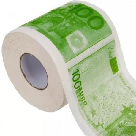 Toaletní papír 100 EURO Malatec 20880