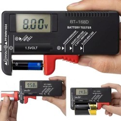 Tester baterií BT-168, R3, R6, R20, R14, 9V